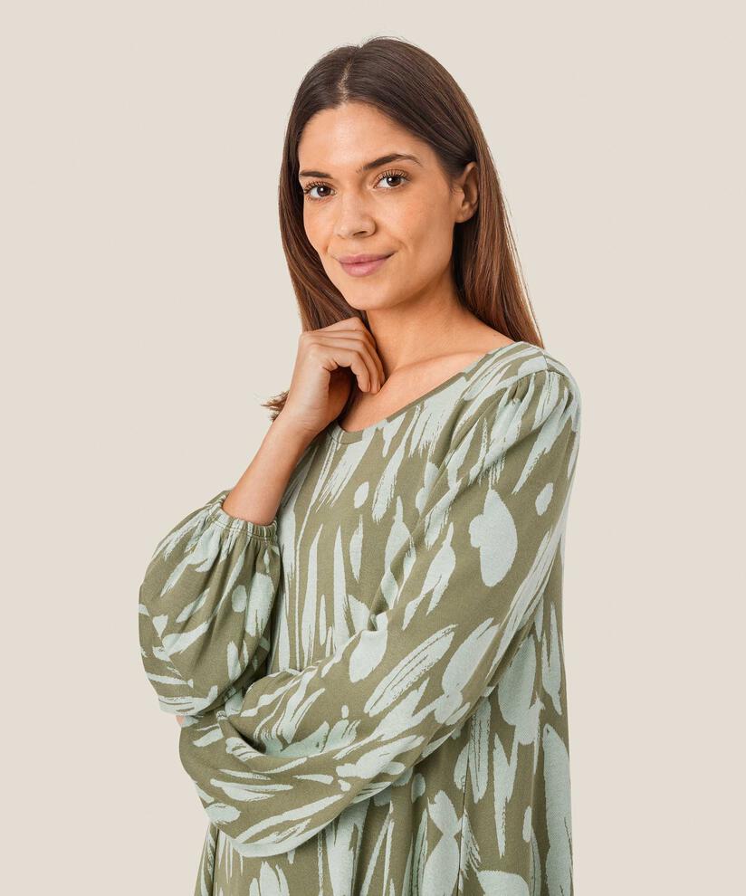 Noam JERSEY Dress, Frosty Green