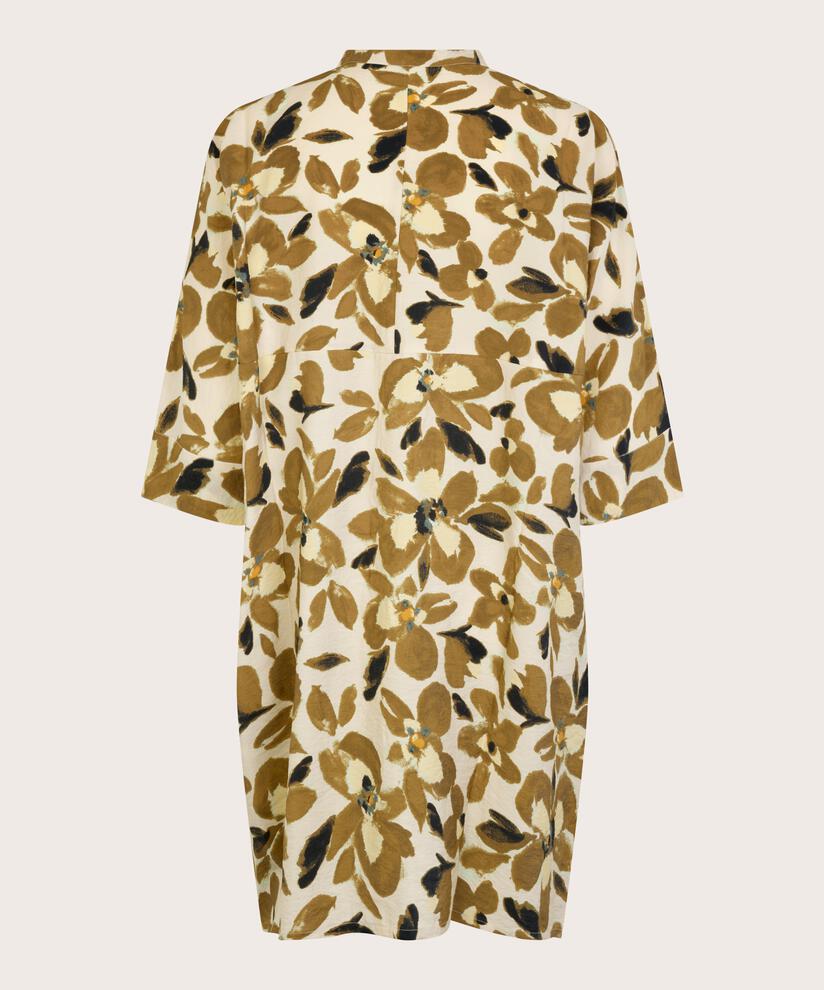 Iosetta Shirt Dress, Dull Gold