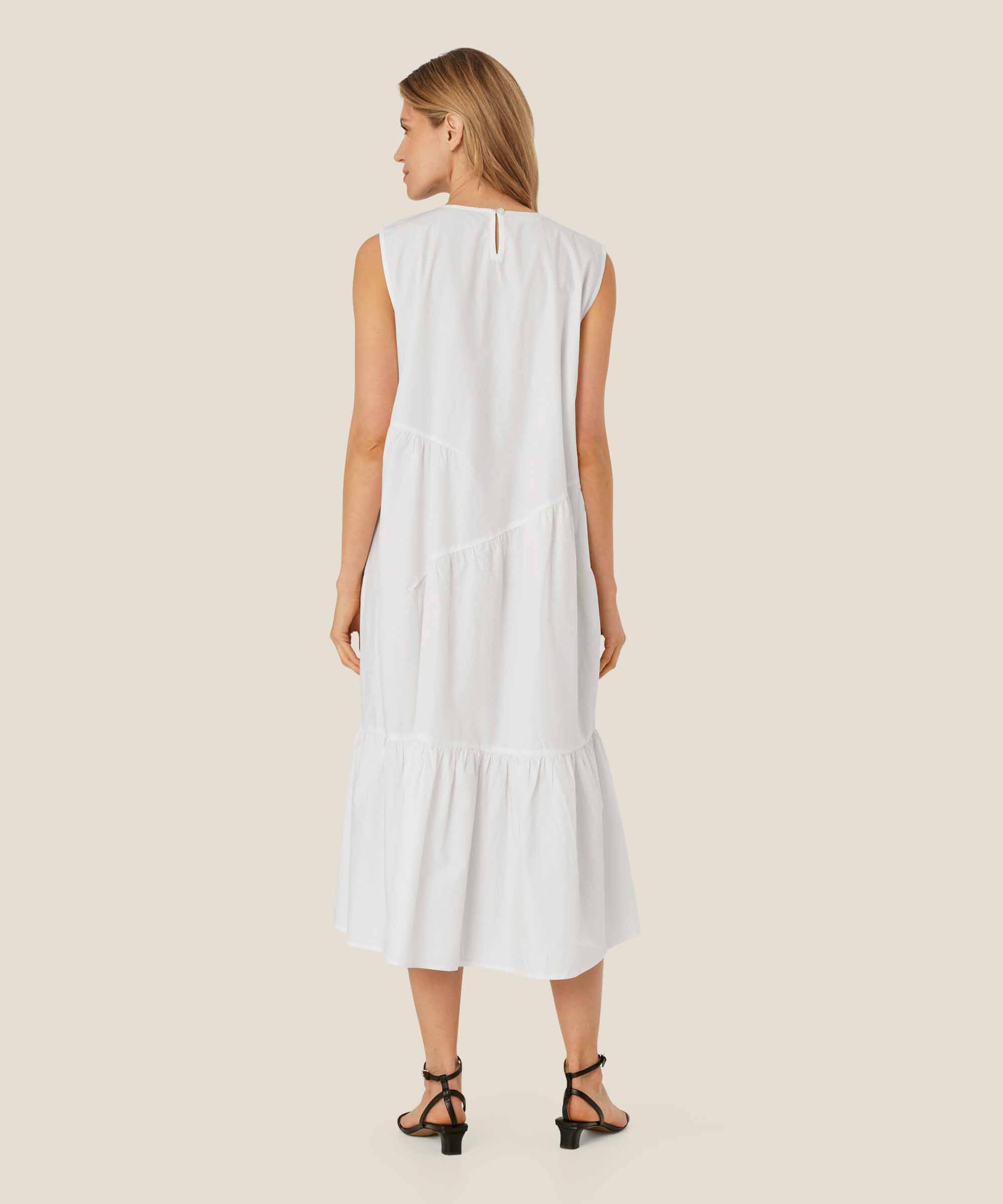 Nayan Dress, White