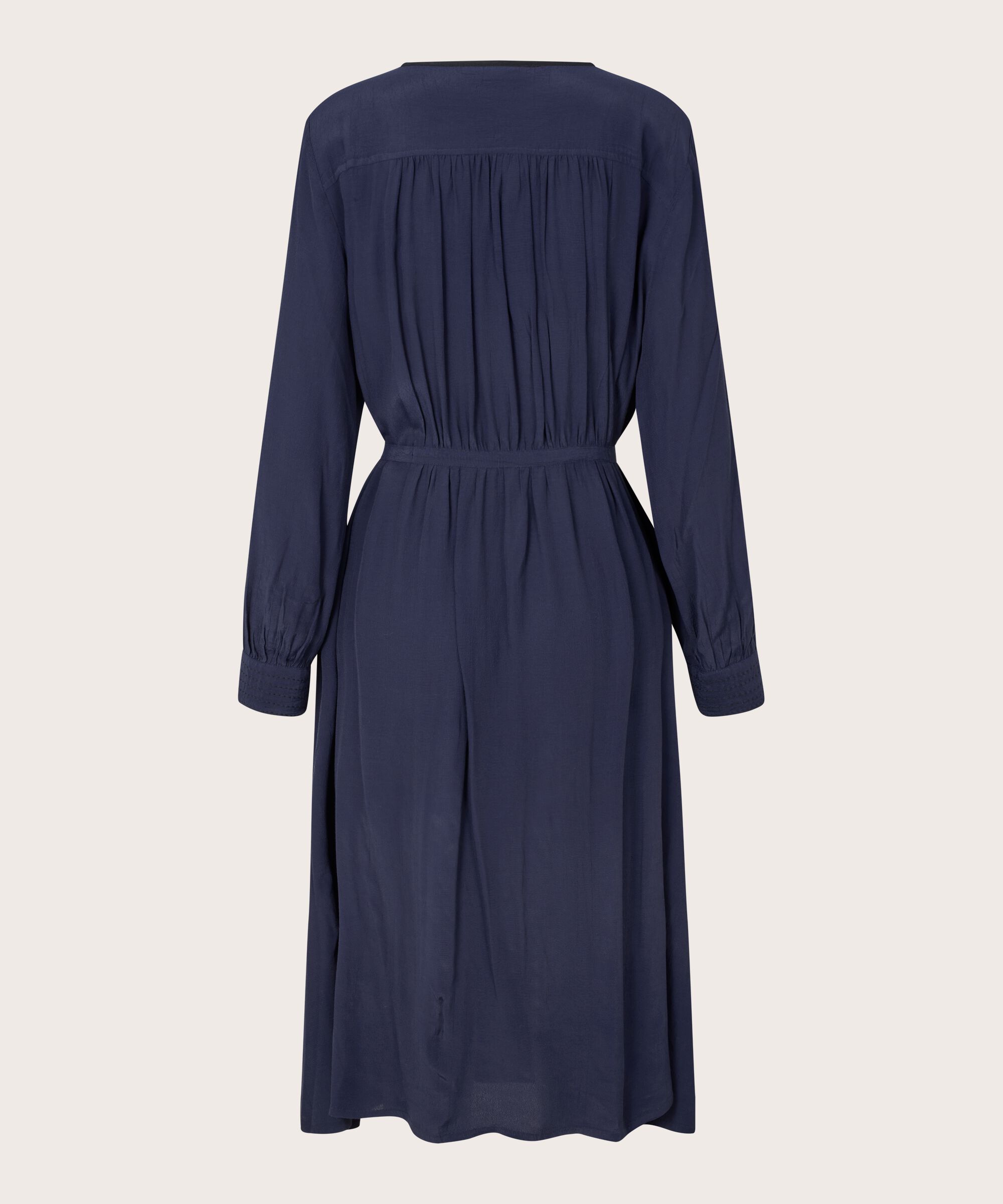 Normata Dress, Navy Blazer