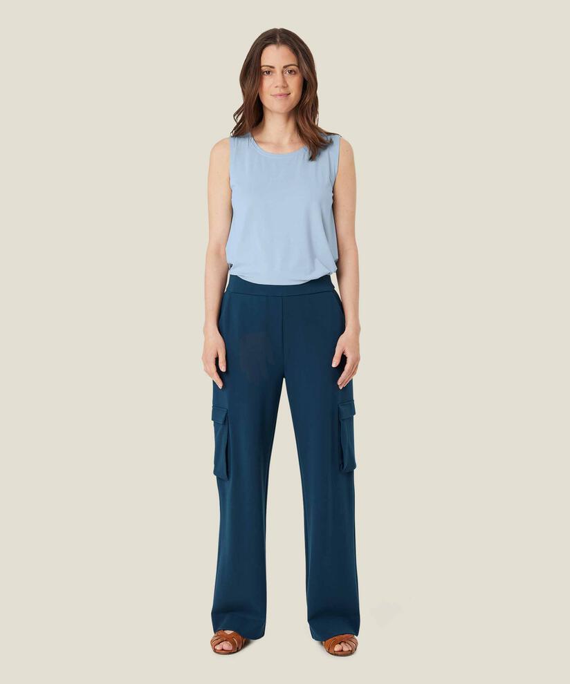 Perpetua JERSEY Trousers, Moonlit Ocean