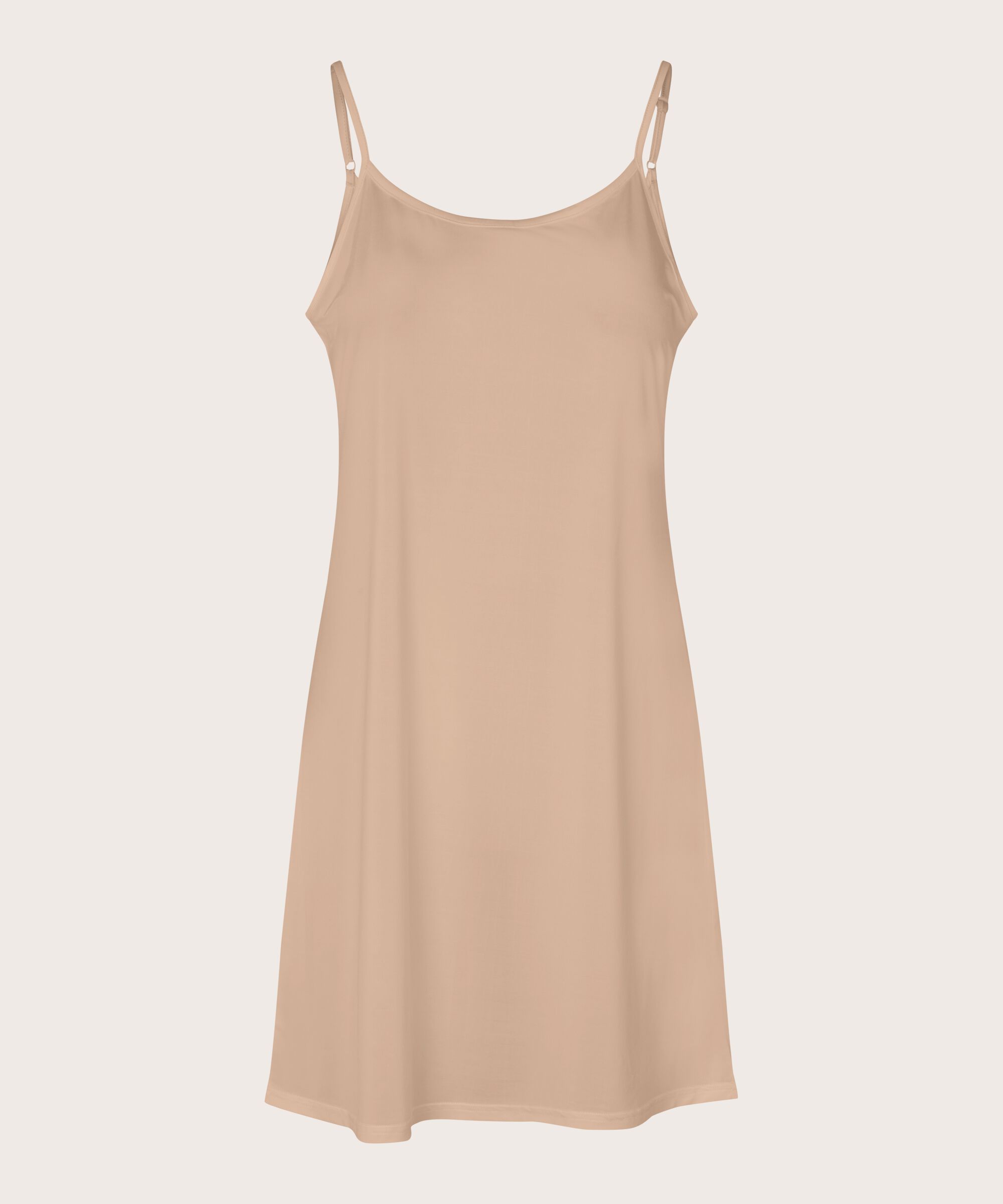 Helle Jersey Slip Dress, Natural