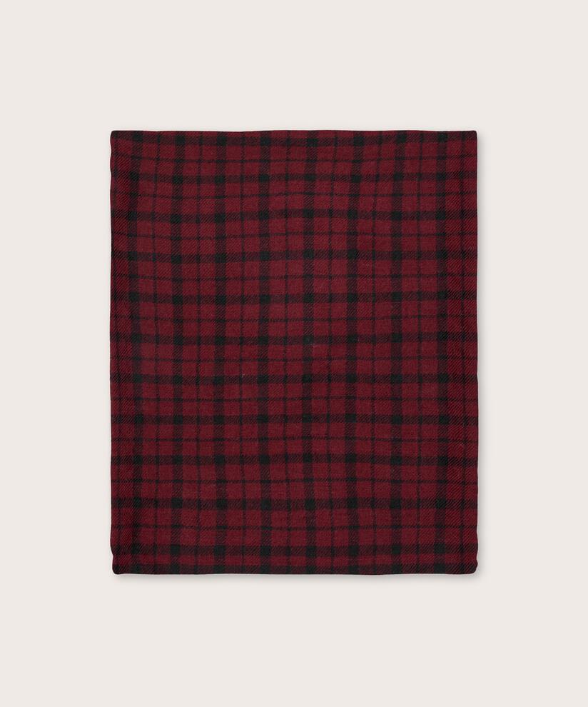 Azmira Wool Scarf, Tawny Port