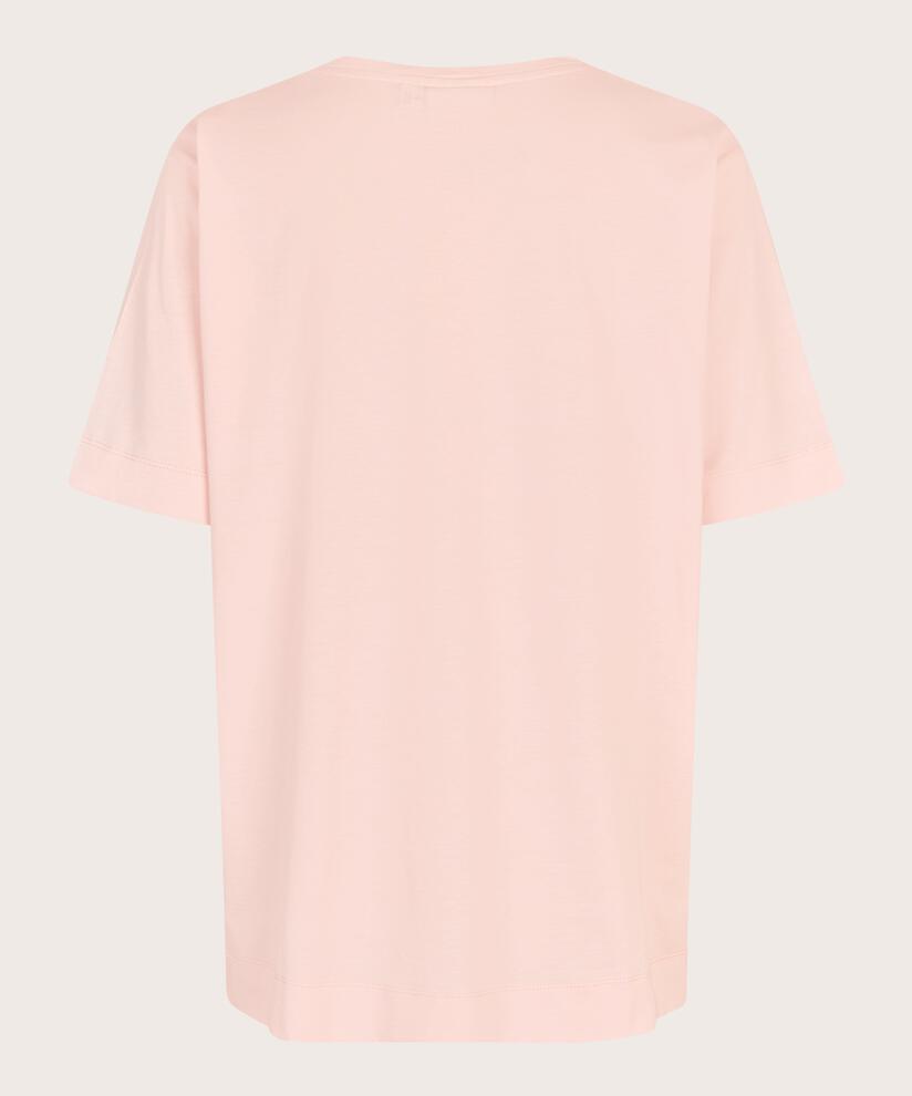 Danielle JERSEY Top, Mauve Chalk