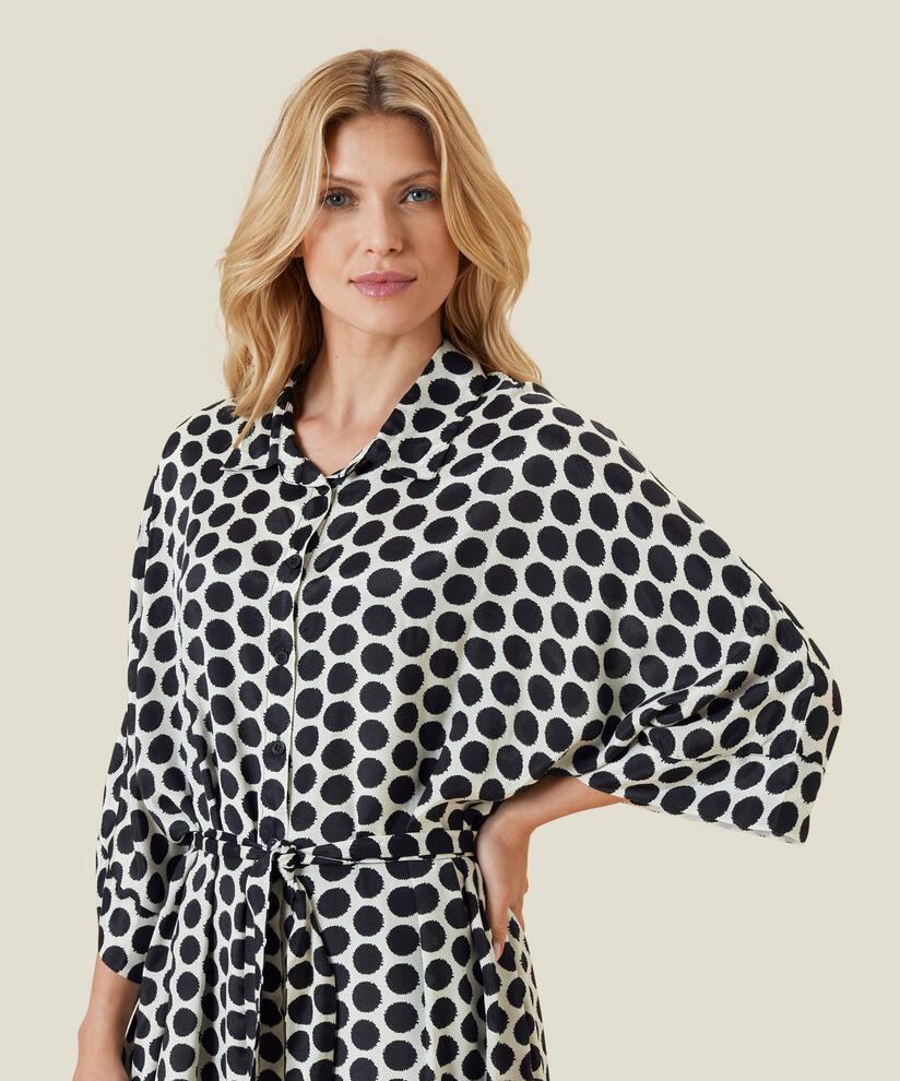 NYX SHIRT DRESS, Black