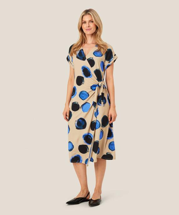 Orva JERSEY Dress, Ultramarine