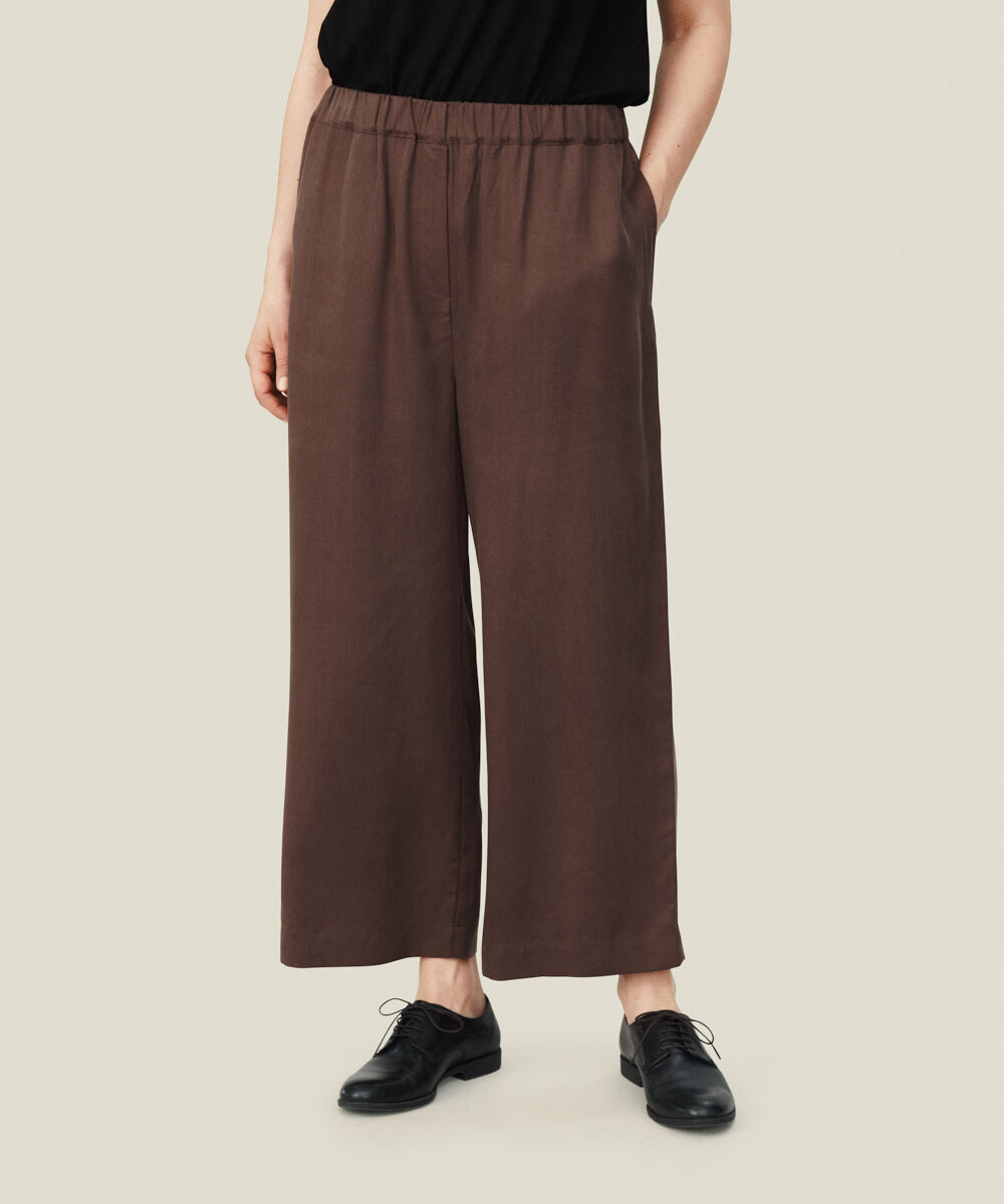 PARI TROUSERS, Chestnut