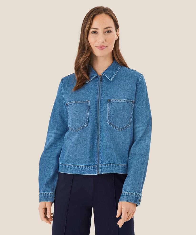 Jorila Jacket, Blue Denim