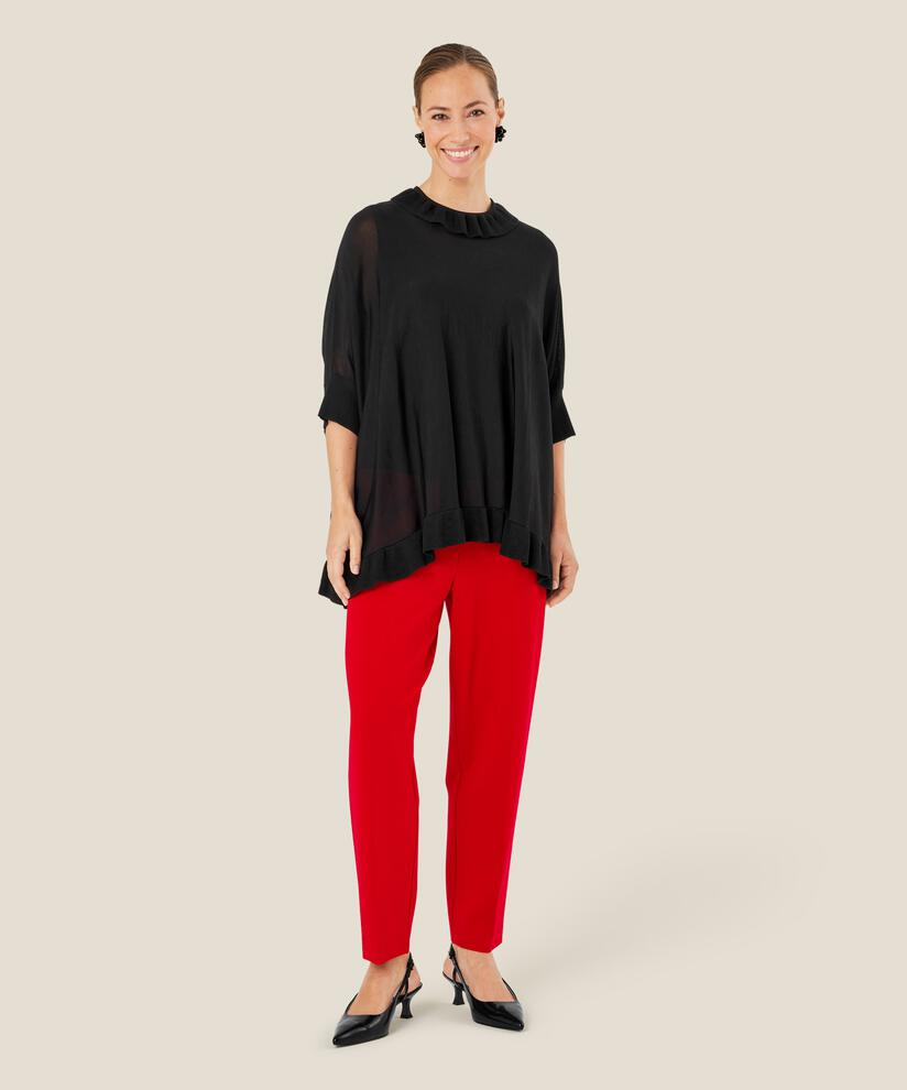 Pomala JERSEY Trousers, Scarlet Sage