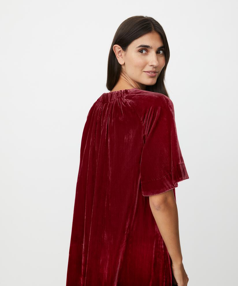 Nethrion Dress, Tawny Port