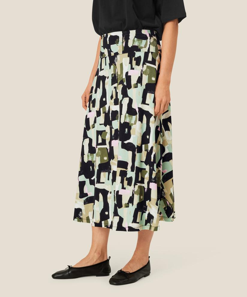 Sabrina JERSEY Skirt, Frosty Green