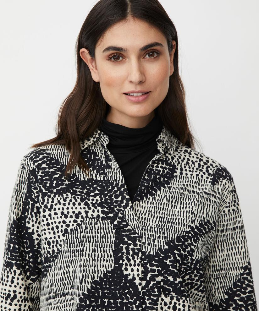 Drakina Blouse, Black