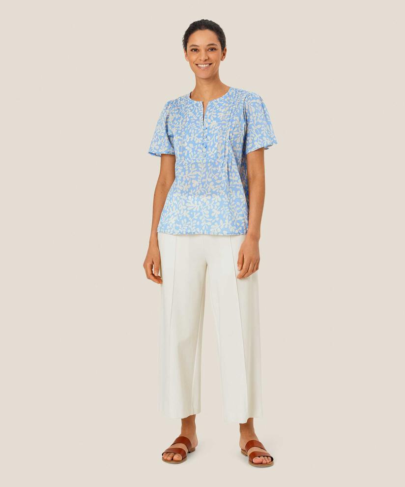 Delphia Blouse, Della Blue