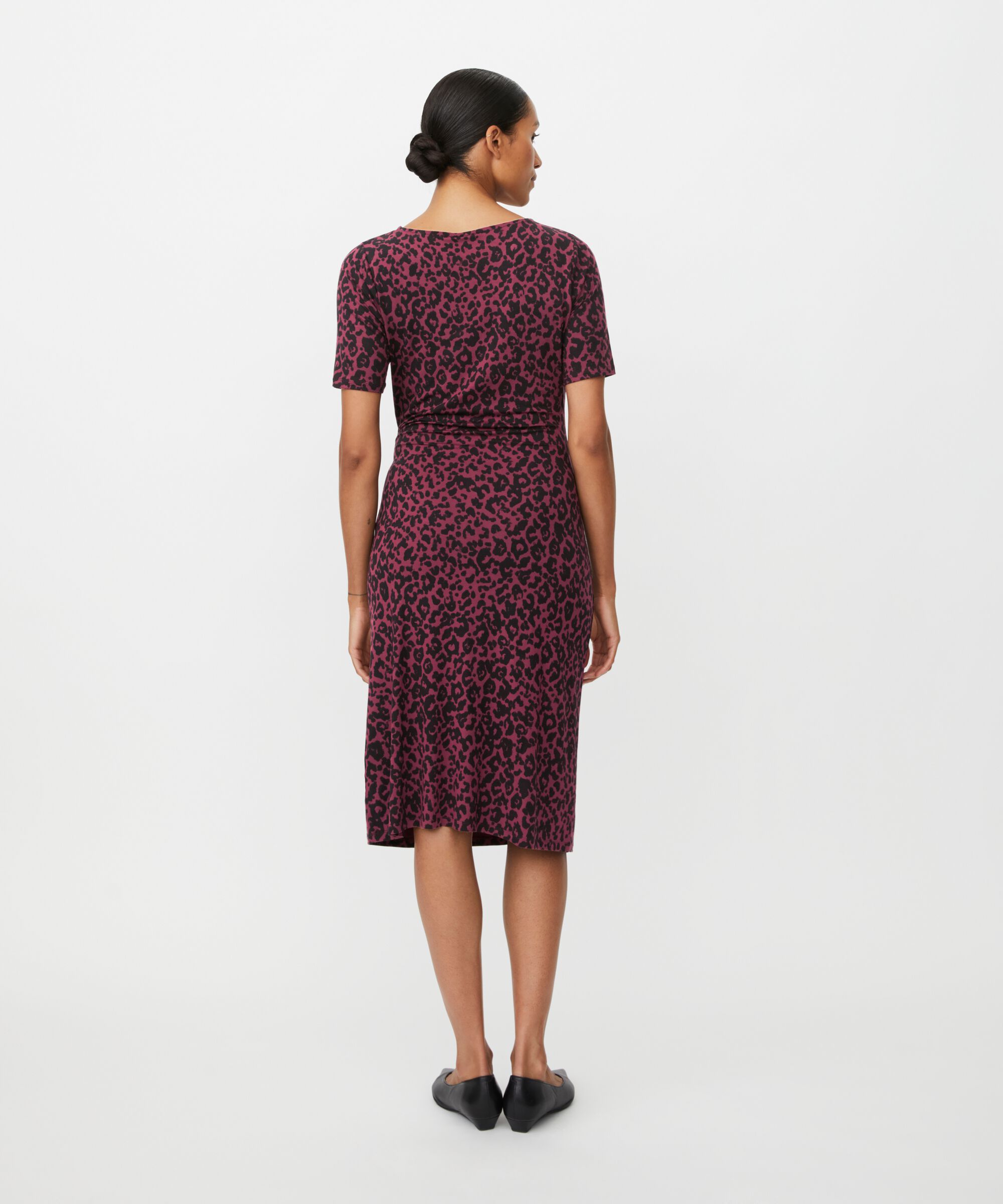 Nerisse JERSEY Dress, Tawny Port