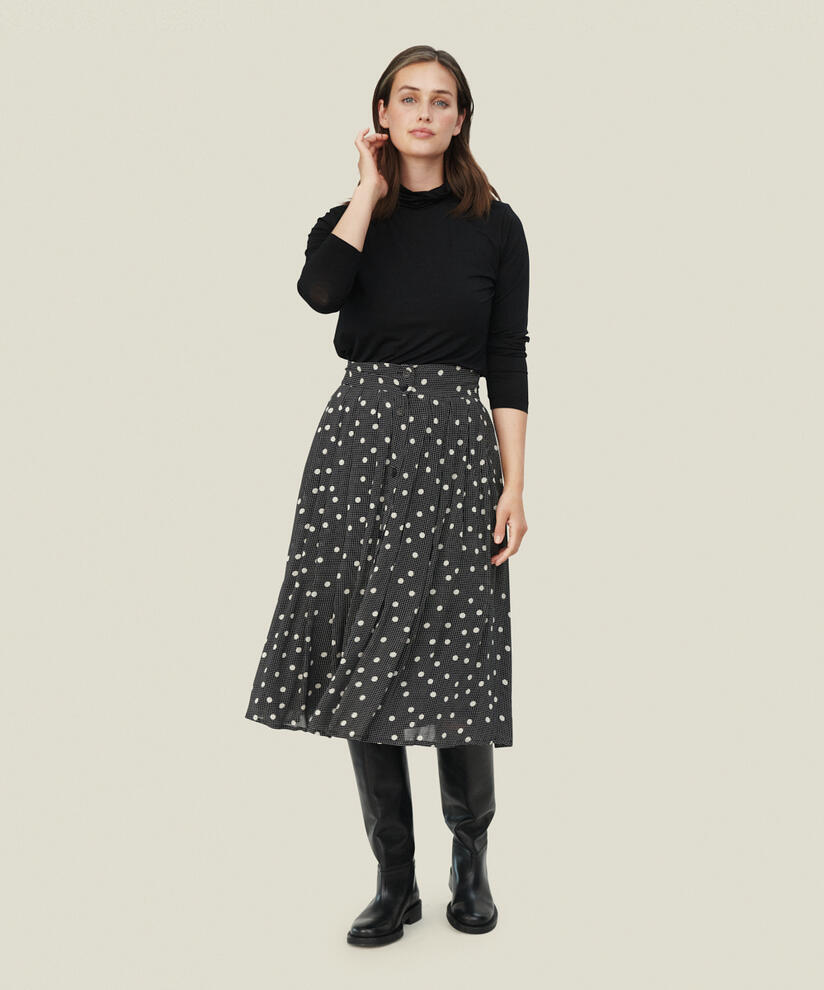 SANDINA SKIRT, Black