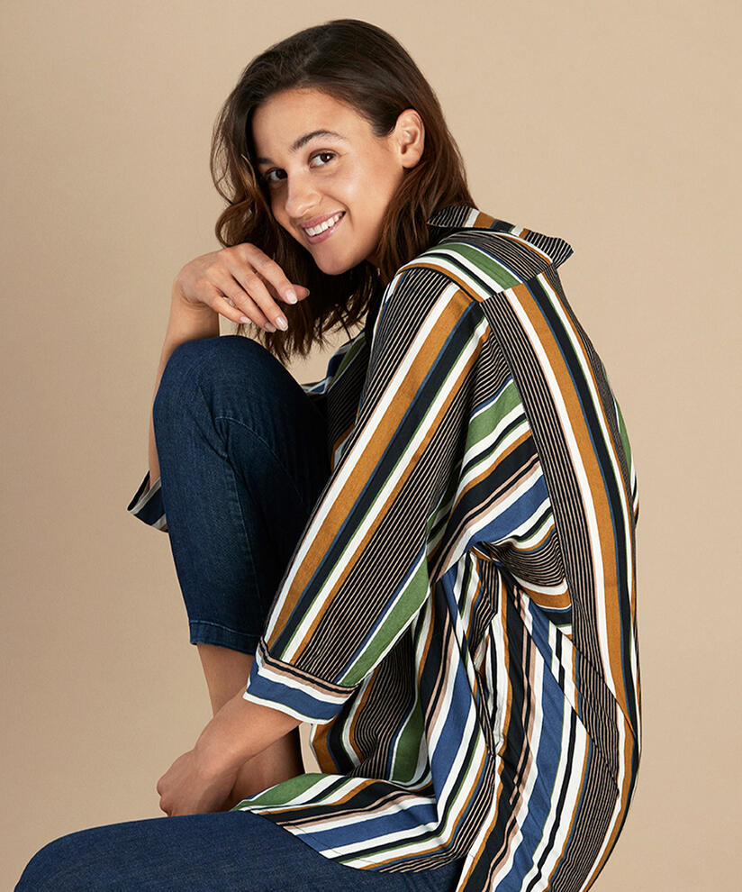 INDIRA SHIRT, Garden Green