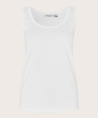 Elviora JERSEY Top, White