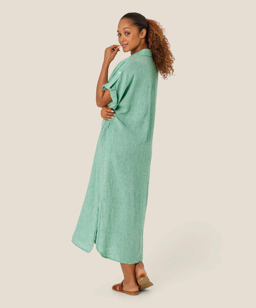 Orsola Dress, Green Spruce