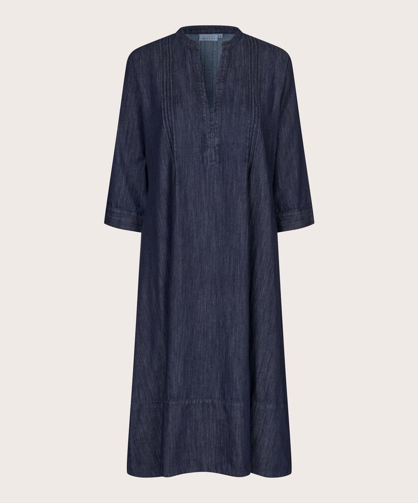 Nakilla Denim Dress, Dark Denim