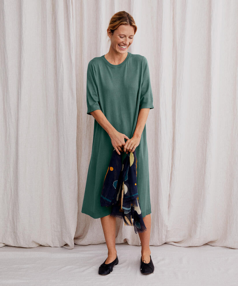 Nota Dress, Balsam Green