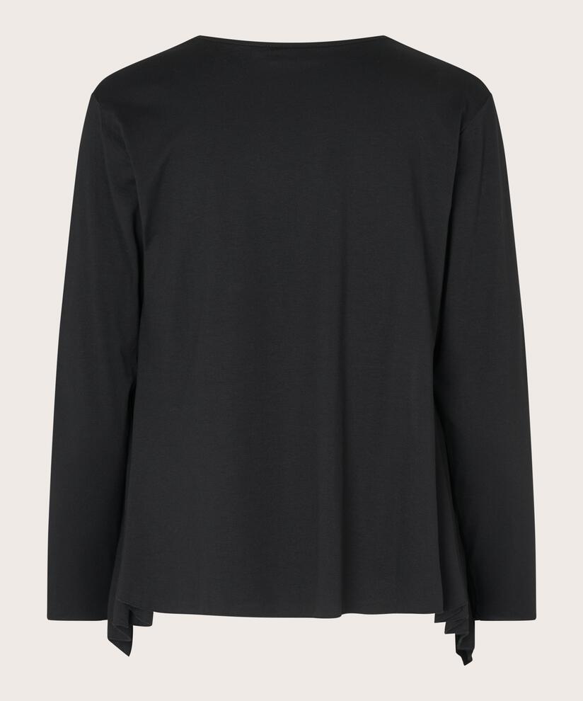 Itally JERSEY Cardigan, Black