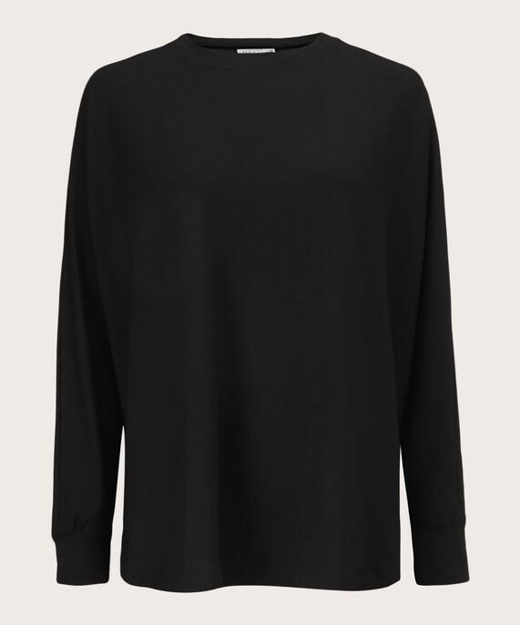 Dema Jersey Top, Black