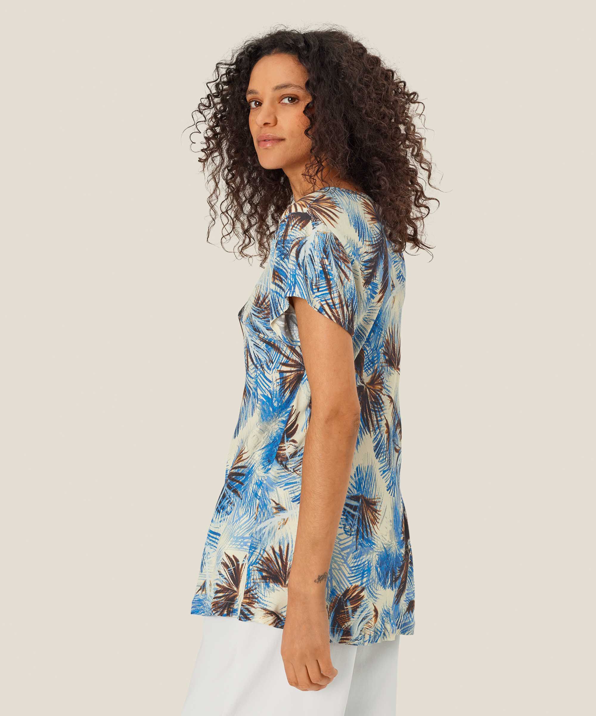 Kallo Blouse, Della Blue