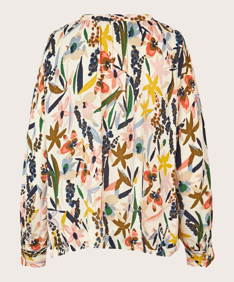 Dolma Blouse, Whitecap