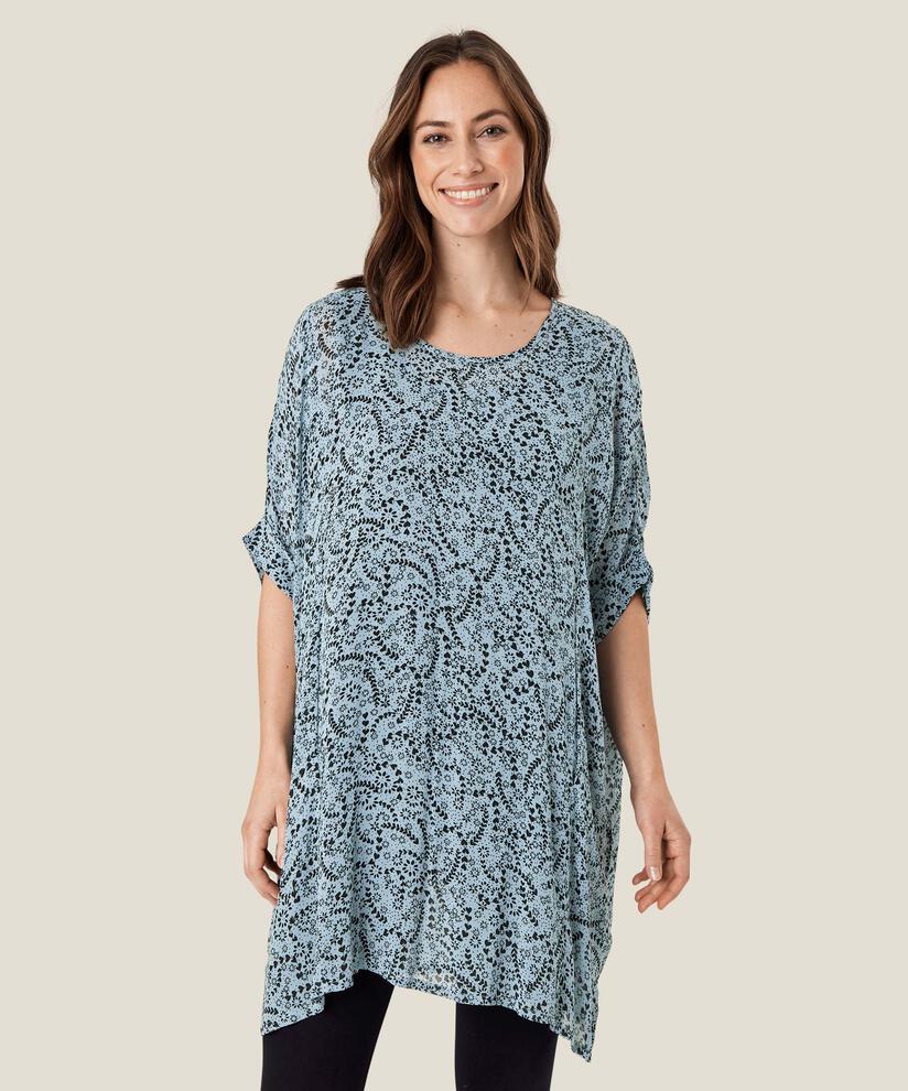Galene Tunic, Ashley Blue