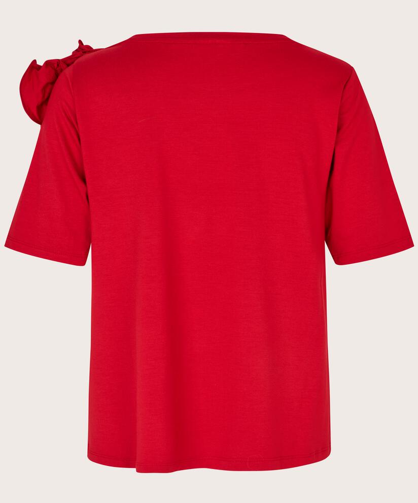 Davienne JERSEY Top, Scarlet Sage