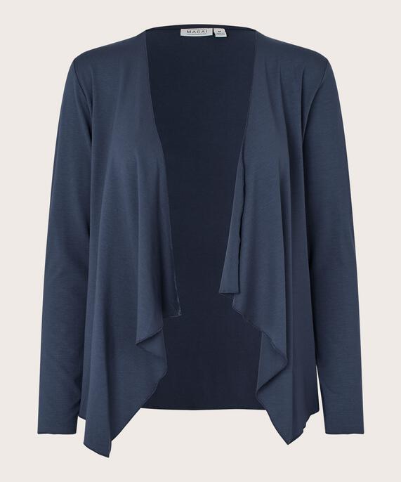 Itally JERSEY Cardigan, Mood Indigo