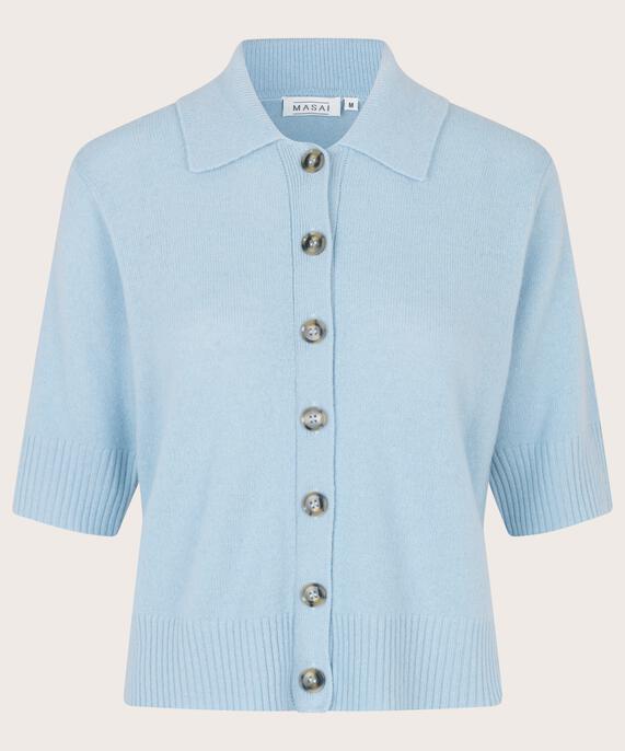 Liva Cardigan, Blue Fog