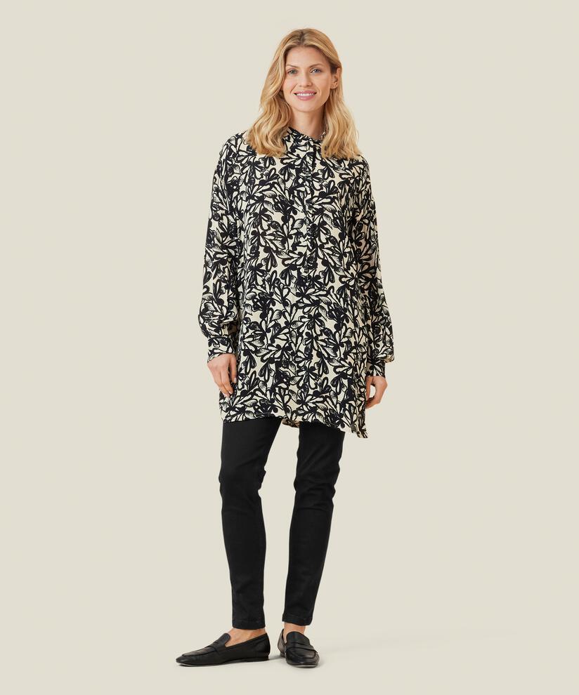 GINETTA TUNIC, Black
