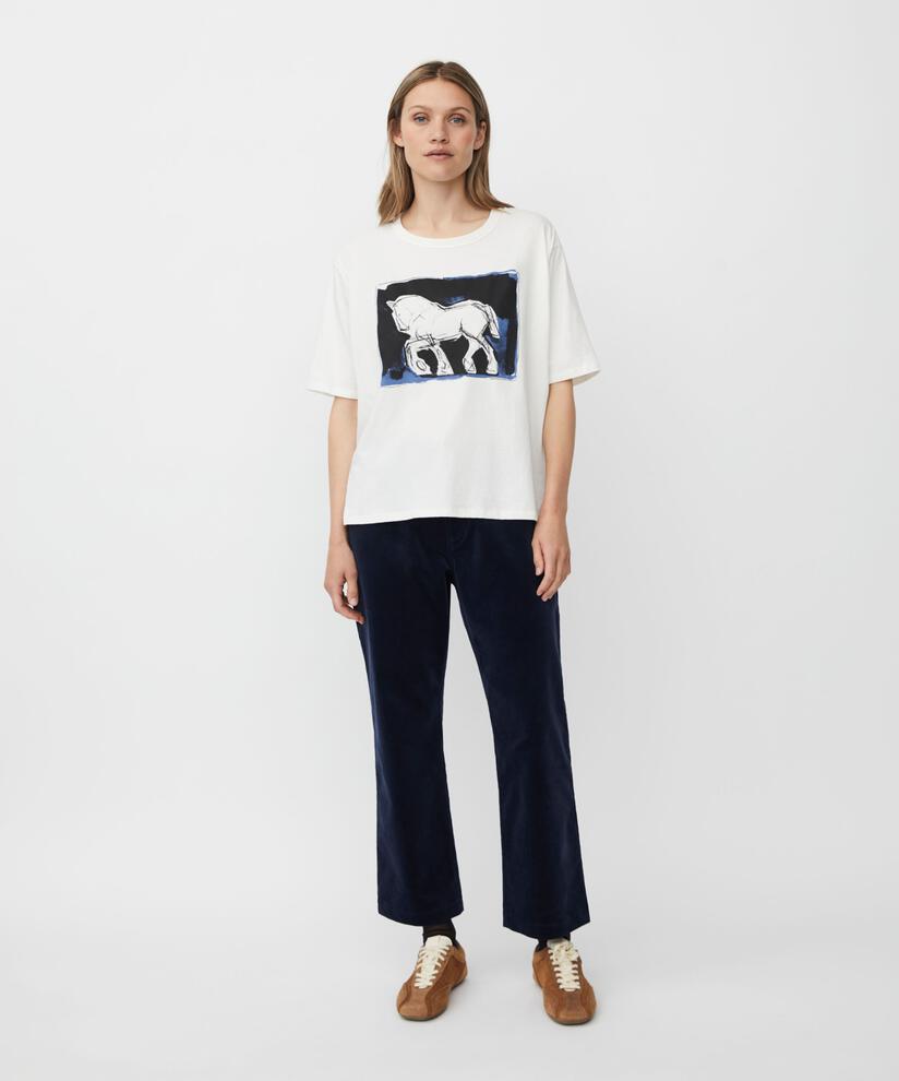 Portisca Trousers, Navy Blazer