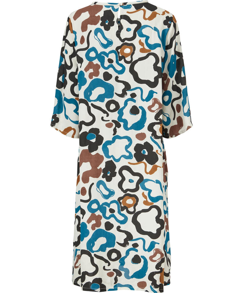 NYLA DRESS, Chestnut