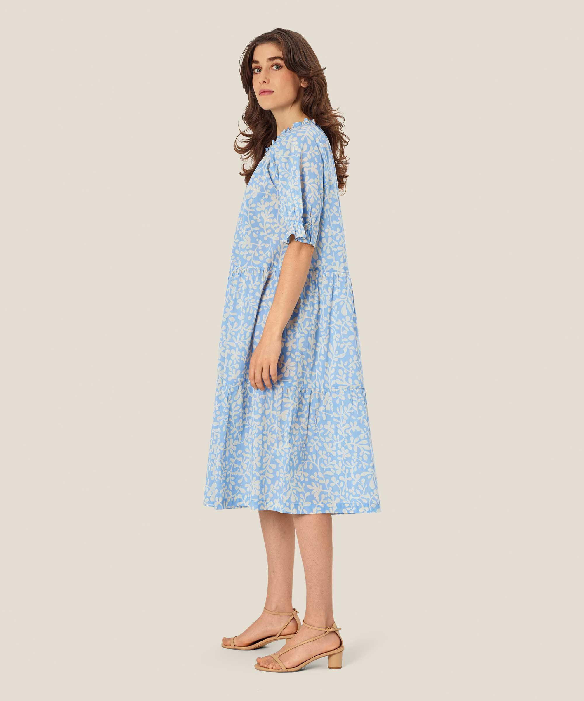 Nolesia Dress, Della Blue