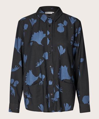 Inanne Shirt, Gray Blue