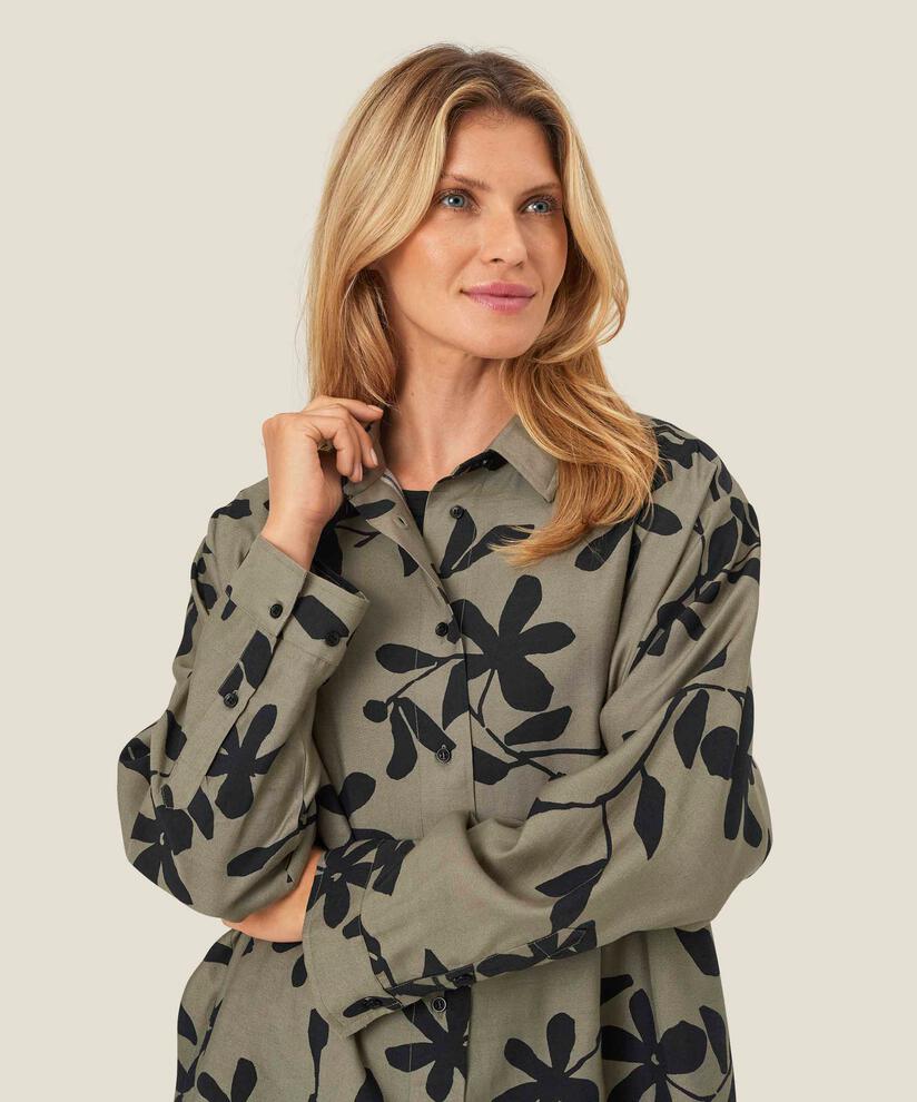 Idette Shirt, Vetiver