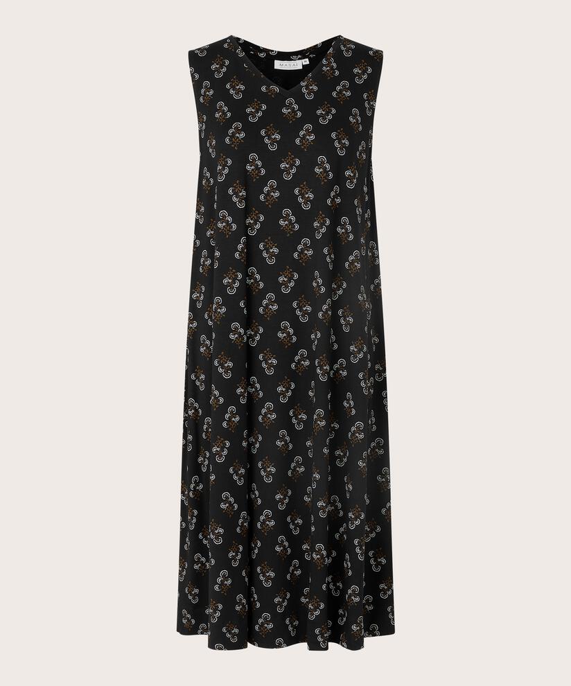 OFINA JERSEY DRESS, Bronze Brown
