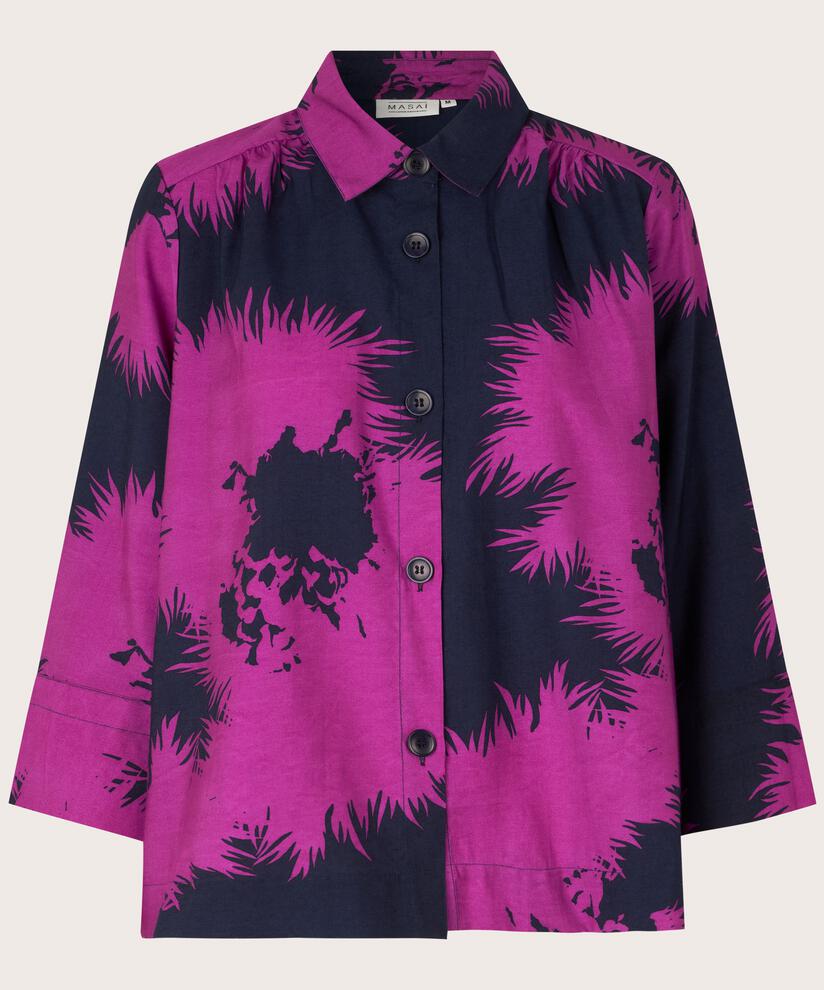 Idakai Shirt, Wild Aster