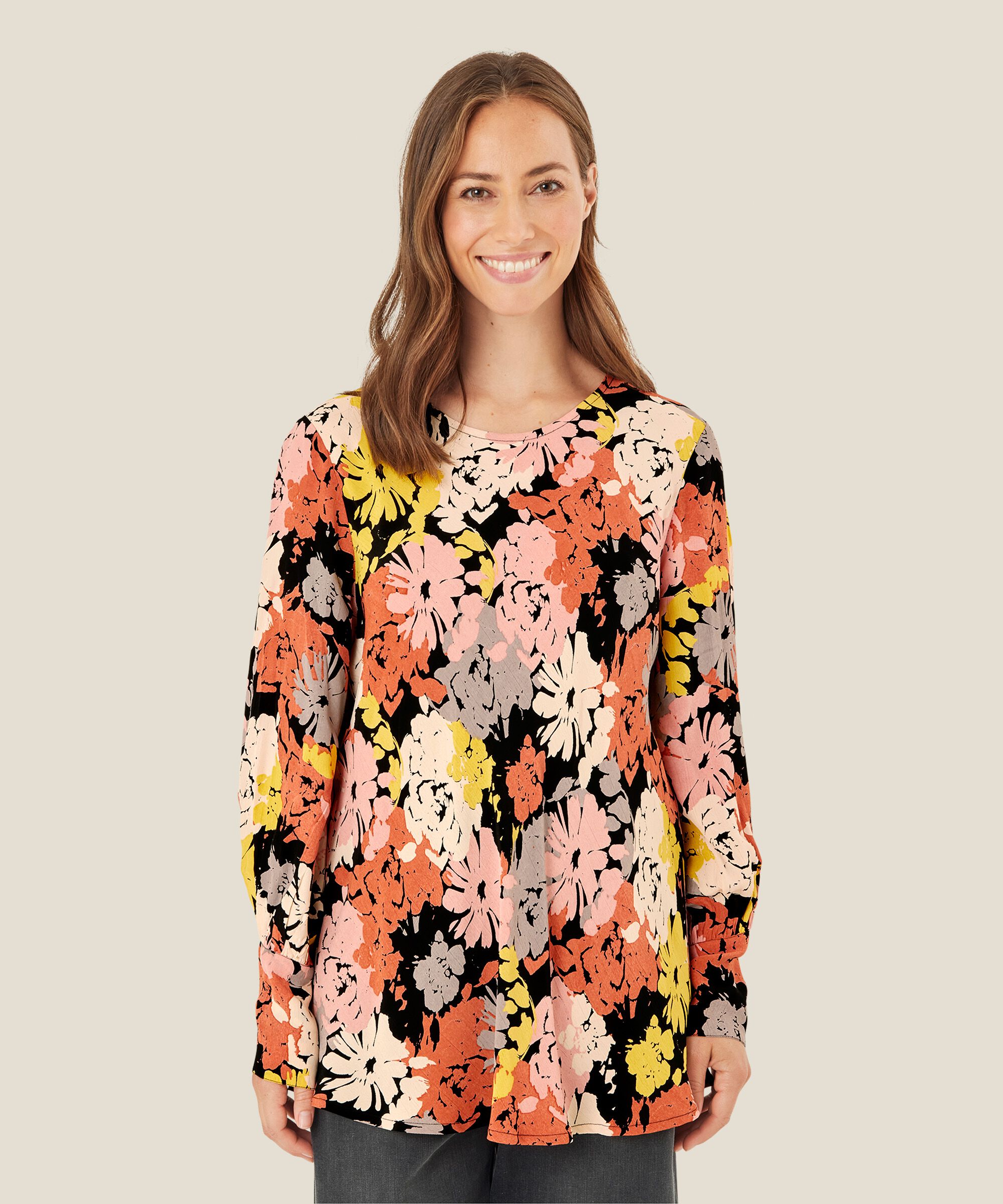 Drisa Blouse, Oil Yellow