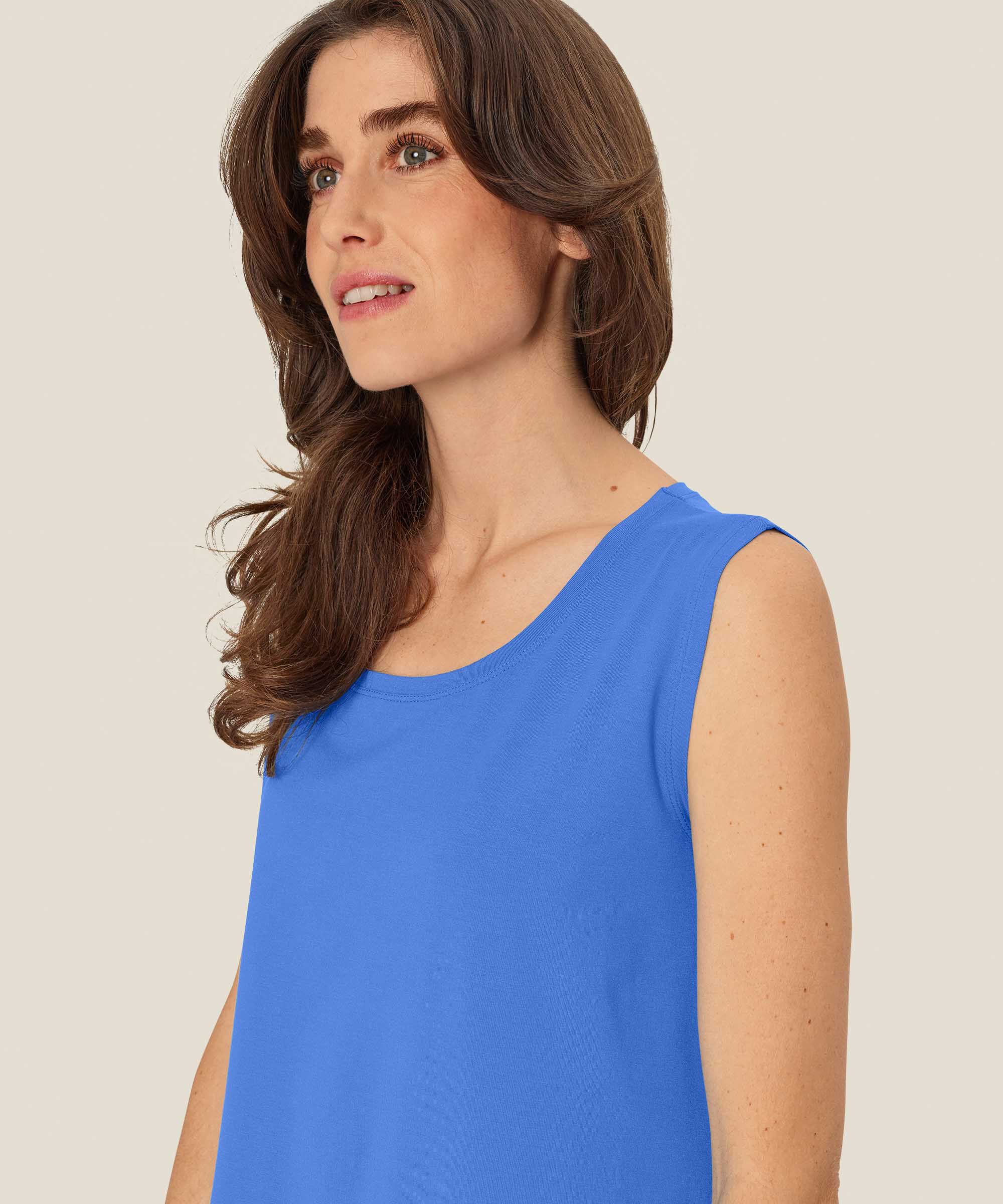 Elisa JERSEY Top, Nebulas Blue