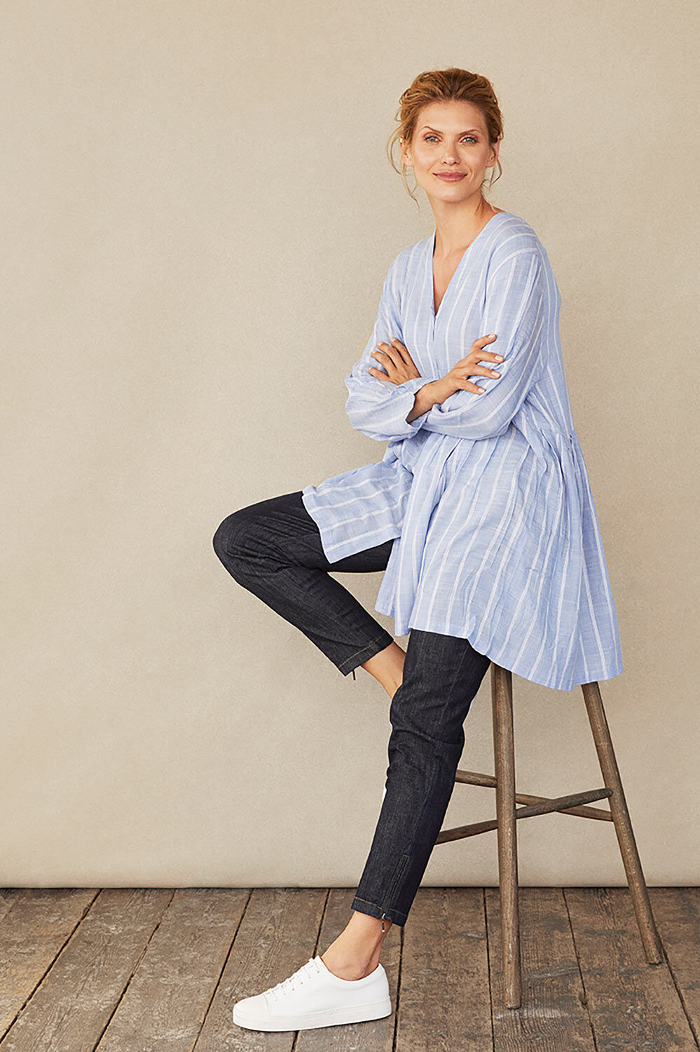 IBENE SHIRT, Medieval Blue