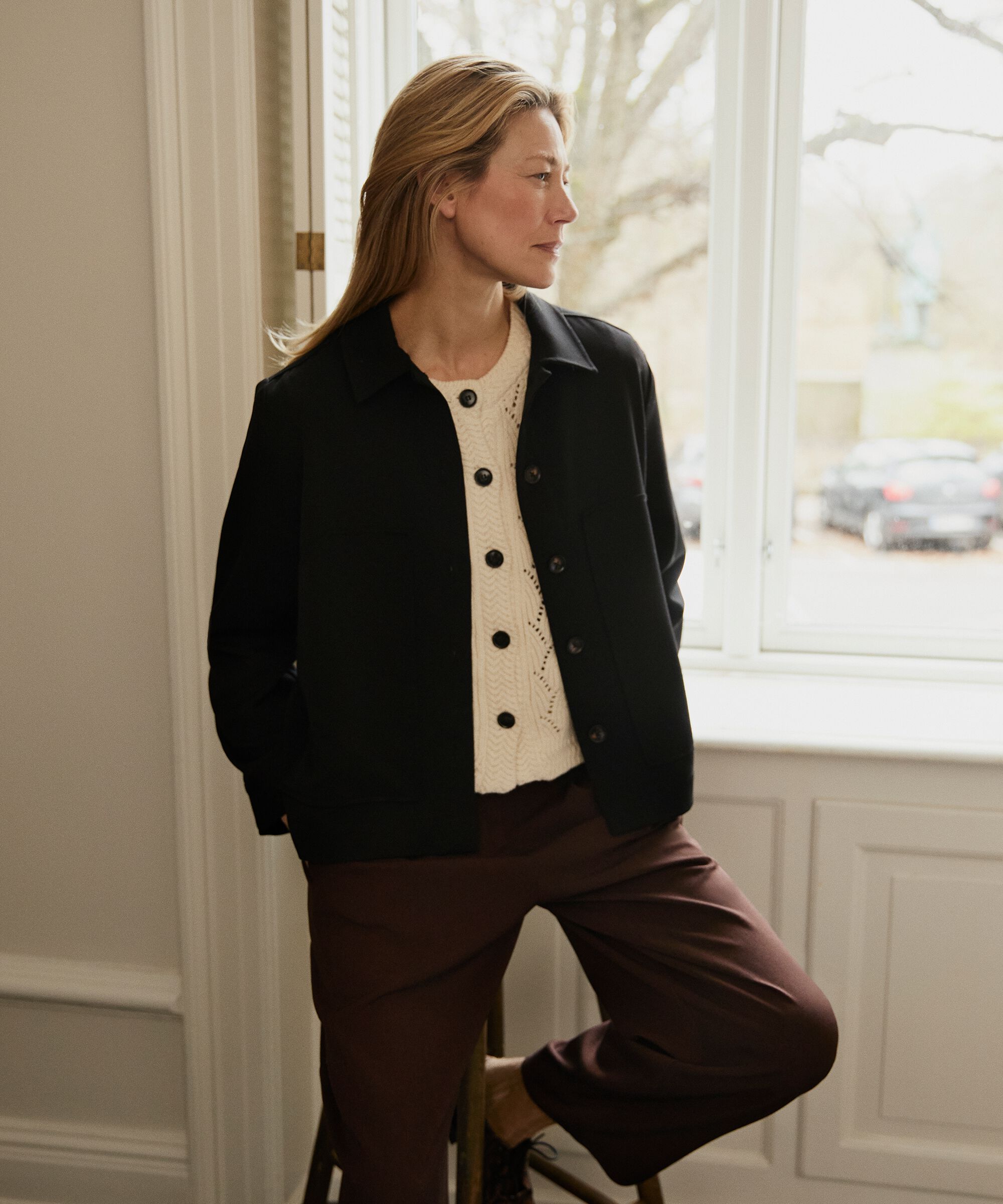 Jettina Jacket, Black