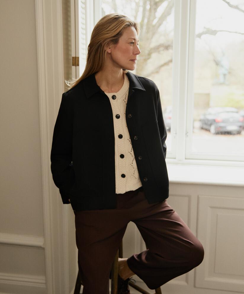 Jettina Jacket, Black
