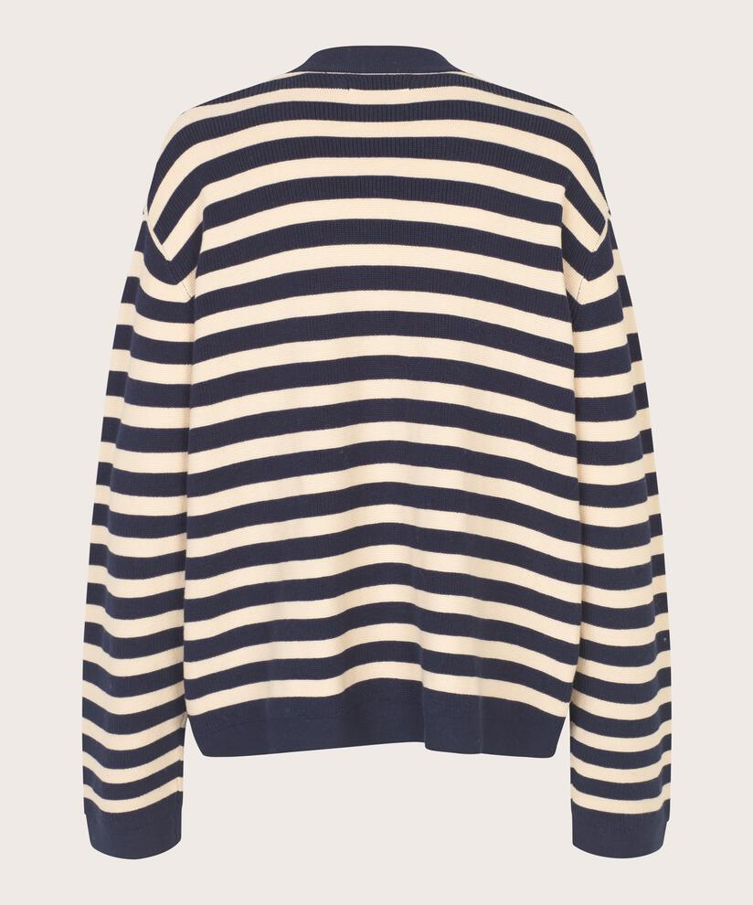 Lavender Cardigan, Maritime Blue