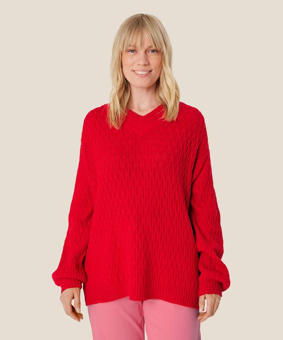 Fafa Jumper, Flame Scarlet