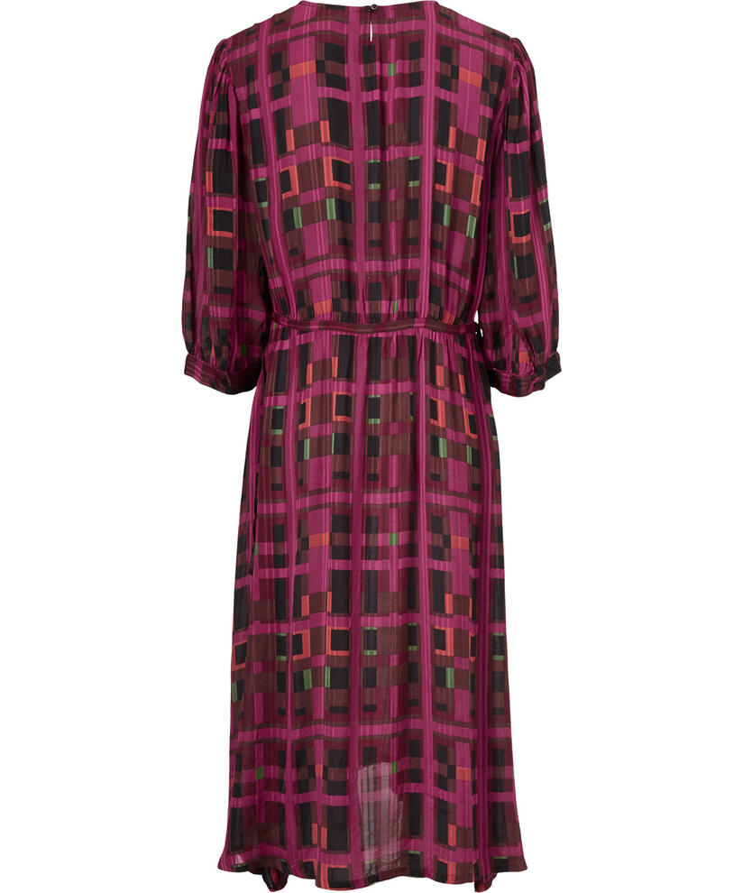 NESTALLA DRESS, Sangria