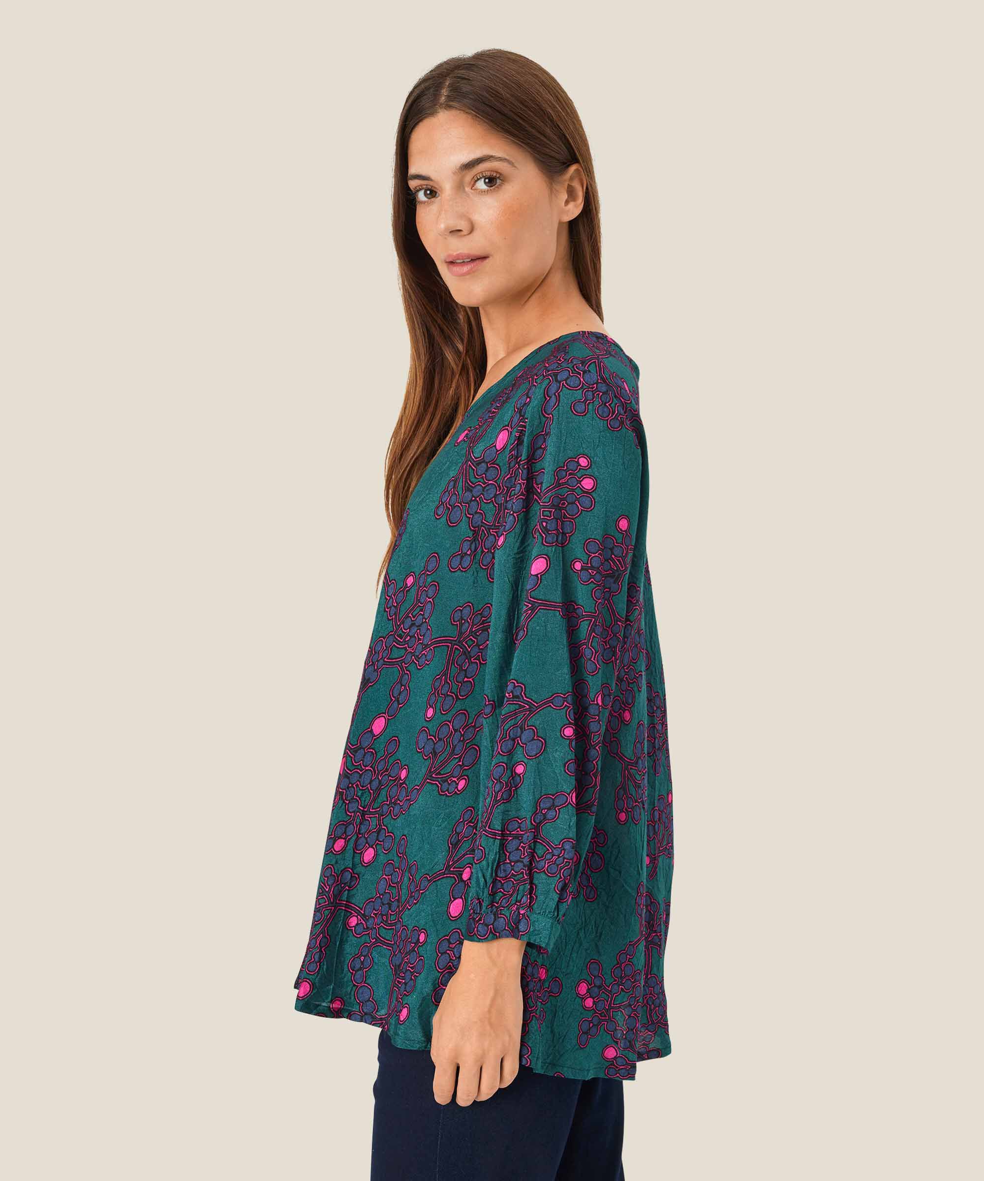 Katasis Blouse, Reflect Pond