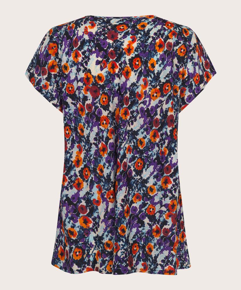 Kallo Blouse, Meadow Violet